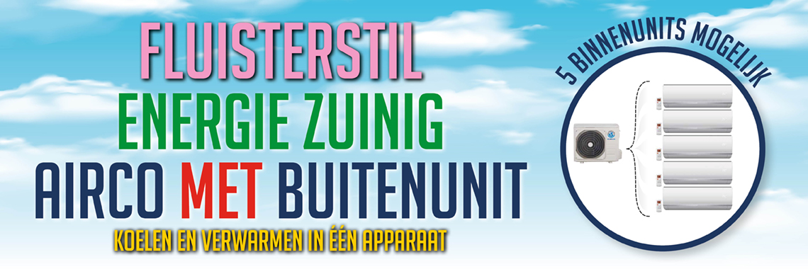 Airco met buitenunit